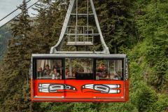 Juneau Alaska goldbelt tram marketing photos