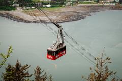 Juneau Alaska goldbelt tram marketing photos