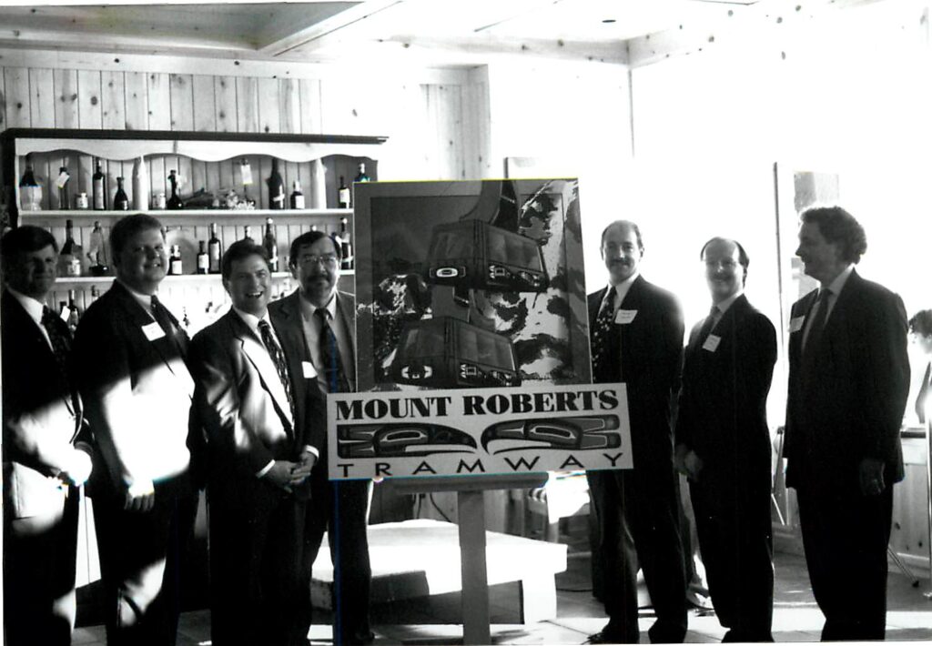 Ascending Mount Roberts